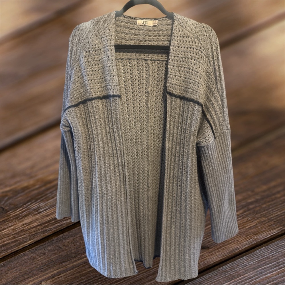 Ugg riley sweater open cardigan sz M/L